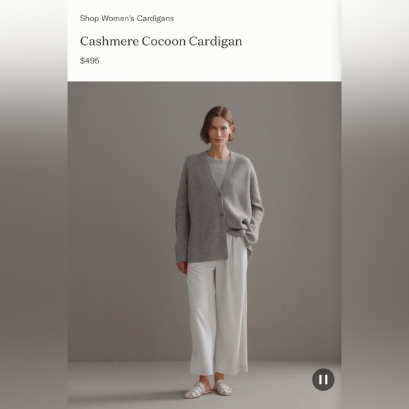 Jenni Kayne Cashmere Cocoon Cardigan - Picture 4 of 11